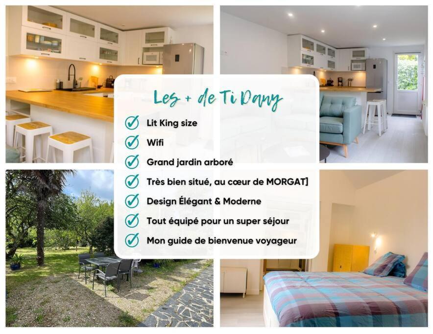 Ty Dany-Wifi-Plage A Pieds Crozon Ngoại thất bức ảnh